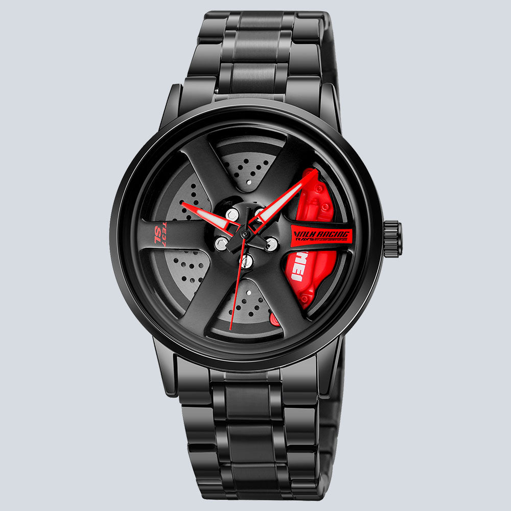 Red Men's Skmei 7871 F1 Street Quartz Wrist Watch