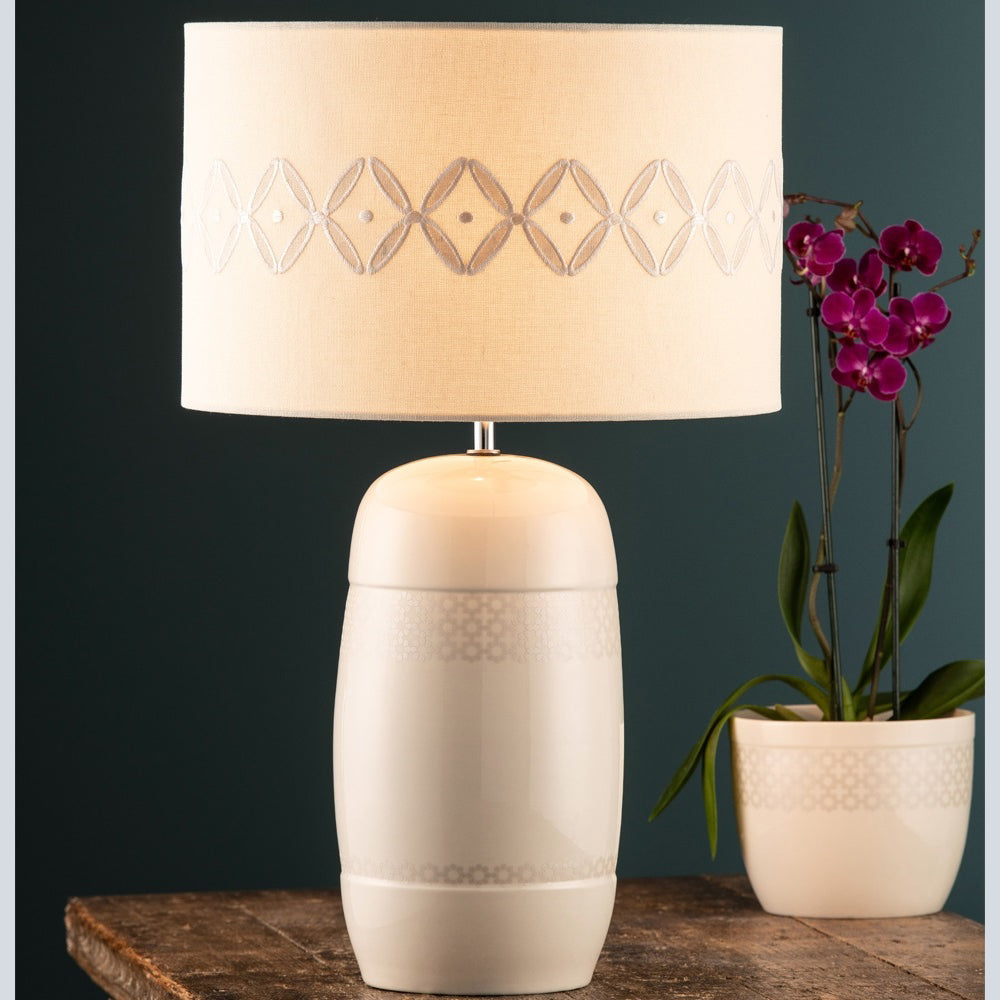 Belleek Living - Lamp - Daisy Dot