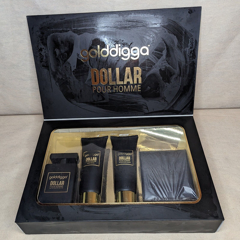 Golddigga Dollar Pour Homme 4 Piece Gift Set