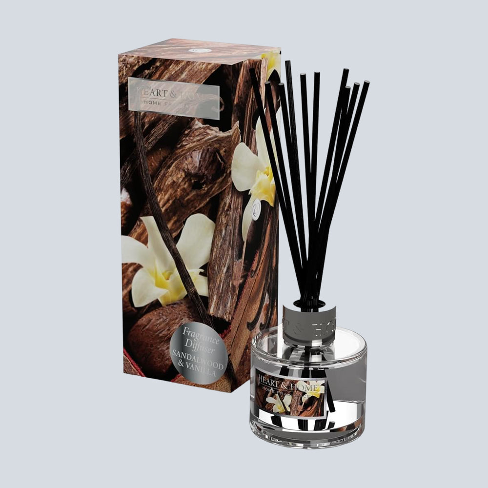 Heart & Home - Reed Diffusers - Sandalwood & Vanilla