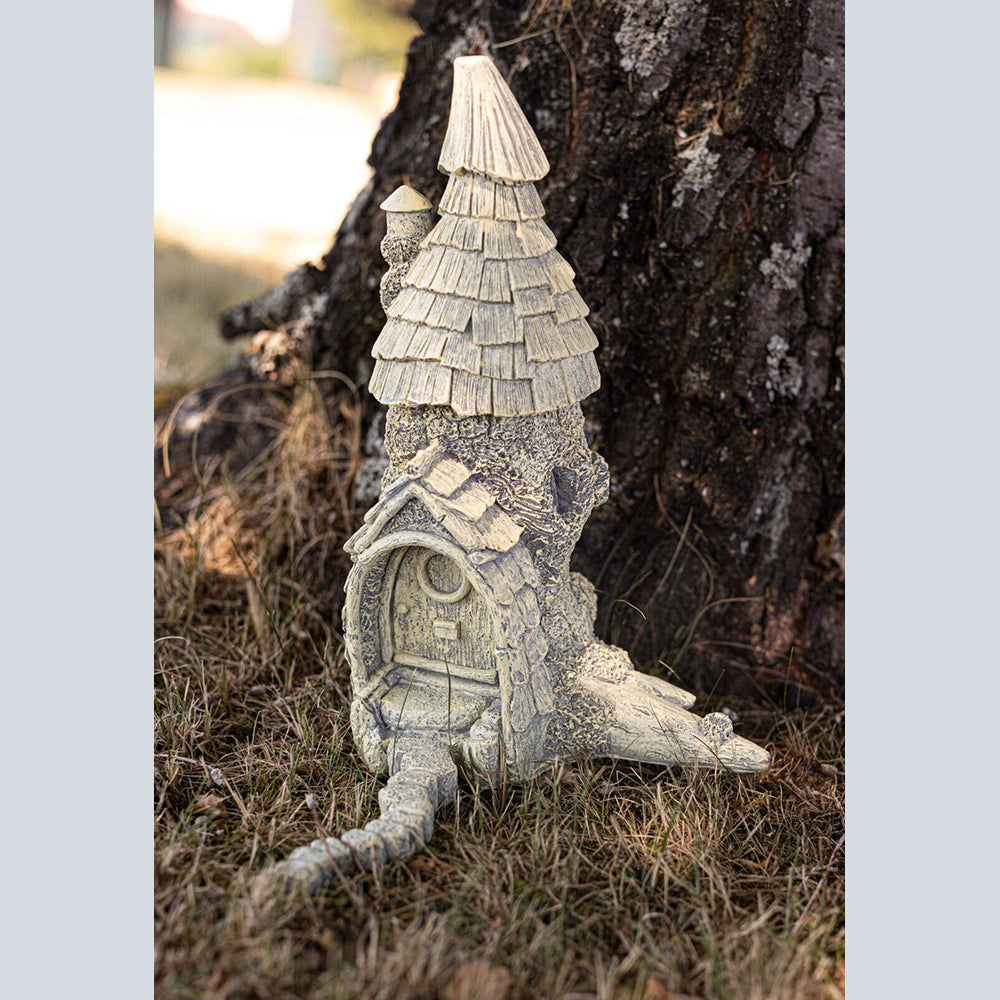 Resin Fairy House Garden Ornament