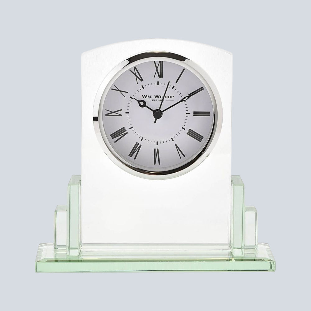 Mantel Clock - Square Glass