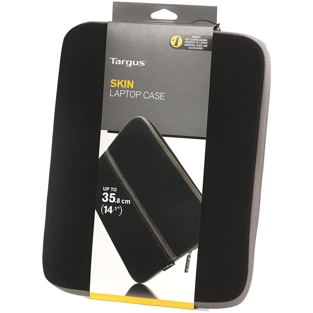 Targus Laptop Skin - Notebook Sleeve - 14.1 Inch - Black/Grey (TSS059EU)